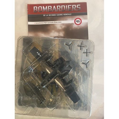 Bombardiers 1/144 Altaya N° 46 Avec Fascicule - Consolidated Pb2y Coronado