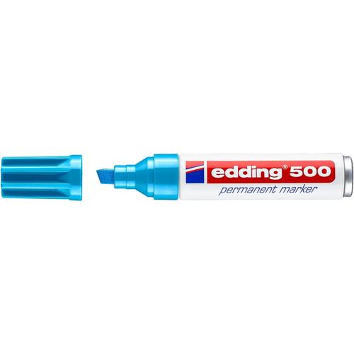 Edding Marqueur Permanent 500 Bleu Clair 2-7 Mm