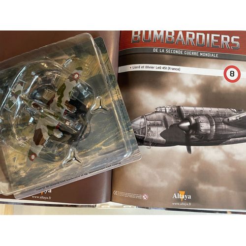 Bombardiers 1/144 Altaya N° 8 Avec Fascicule - Lioré Et Olivier Leo 451