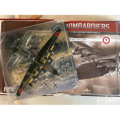 Bombardiers 1/144 Altaya N° 7 Avec Fascicule - Kawanishi H8k2 Emily