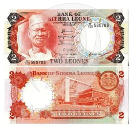 Billet Sierra Leone 2 Leones