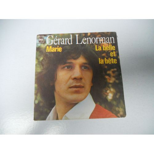 Pochette Disque De Gerard Lenorman Marie Et La Belle Et La Bete