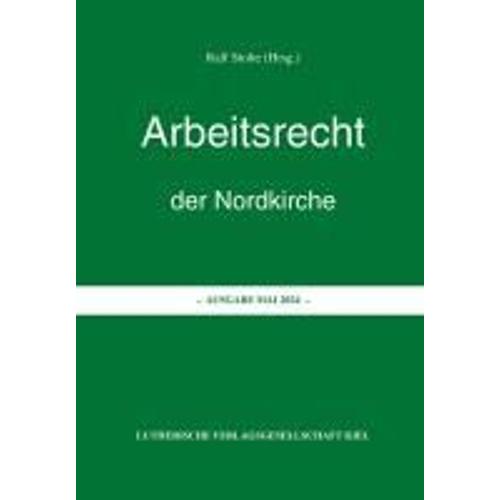 Arbeitsrecht Der Nordkirche