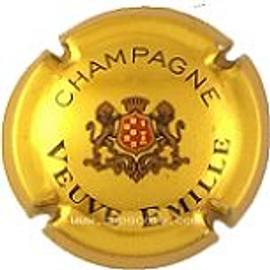 crème pâle noir et or Capsule de Champagne VEUVE EMILLE 