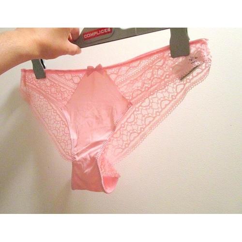 Culotte Rose Assez Transparente Neuve Avec Étiquette T. 38