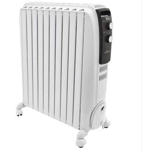 Radiateur bain d¿huile électrique DELONGHI DRAGON TRD41025 2500W 10 éléments - De-longhi