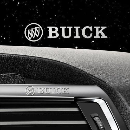 Lot De 4 Metal Horn Label Voiture Poignée Autocollant Voiture Audio Modification Décoration Intérieur Pour Buick.