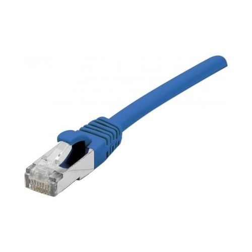 Cordon RJ45 CAT. 5e F/UTP Snagless - 0.3m / Bleu