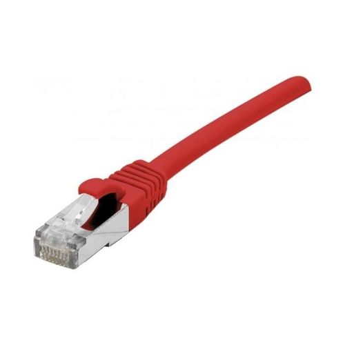 Cordon RJ45 CAT. 5e F/UTP Snagless - 0.3m / Rouge