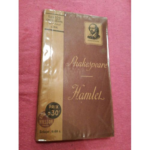 Hamlet Shakespeare Editions Nilsson À Dater Précisément (Début 1900)