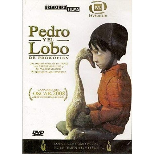 Pedro Y El Lobo (Peter & The Wolf) [*Ntsc/Region 4 Dvd. Import-Latin America] By Suzie Templeton - Spanish Cover