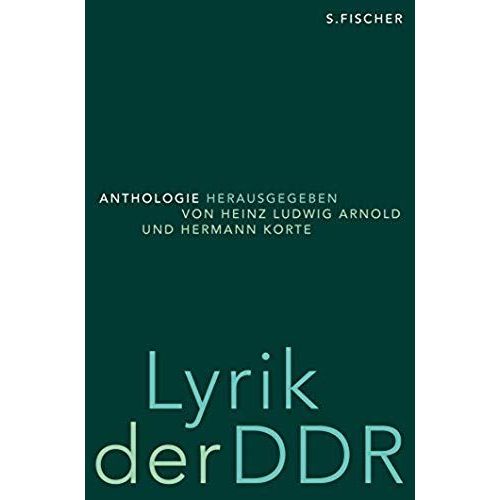 Die Lyrik Der Ddr