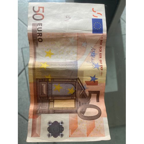 Billet 50€ 2002 Mbraghi