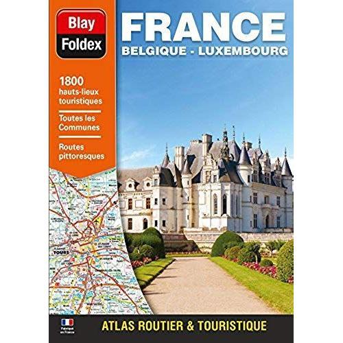 Atlas Routier France Belgique Luxembourg - Luxe