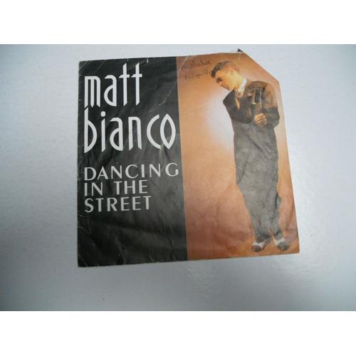 Matt Bianco Pochette Vendue Sans Disque Dancing In The Street