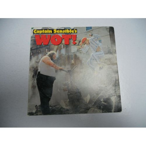 Captain Sensible's Pochette Vendue Sans Disque /// Wot