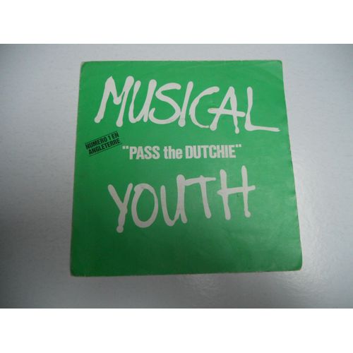 Musical Youth Pochette Vendue Sans Disque Pass The Dutchie