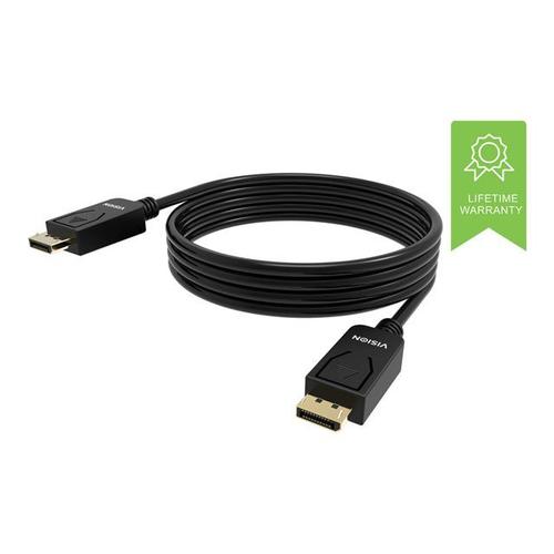 Vision Professional - Câble DisplayPort - DisplayPort (M) pour DisplayPort (M) - 2 m - support 4K - noir