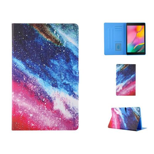 Coque Pour Samsung Galaxy Tab A 10.1 2019 Sm-T510/T515/T517 Marbre