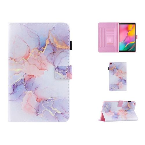 Coque Pour Samsung Galaxy Tab A 10,1"" 2019 Sm-T510/T515/T517 Marbre