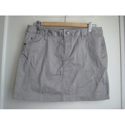 Jupe Courte Stretch Taupe Kiabi 40 Com Neuve