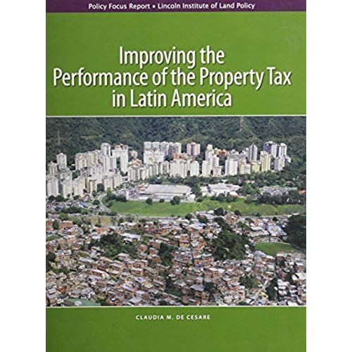 Improving The Performance Of The Property Tax In Latin America