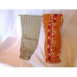 Sac-À-Sacs Coton - Multi-Usage Tissu Provençal - Rangement Et Distributeur - Offre Spéciale