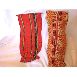 Sac-À-Sacs Coton - Multi-Usage Tissu Provençal - Rangement Et Distributeur - Offre Spéciale