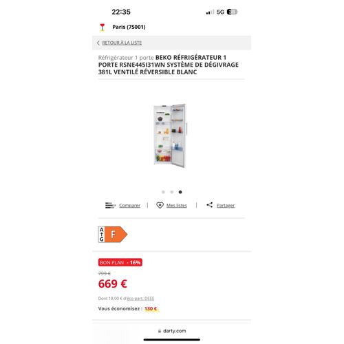 Frigo armoir