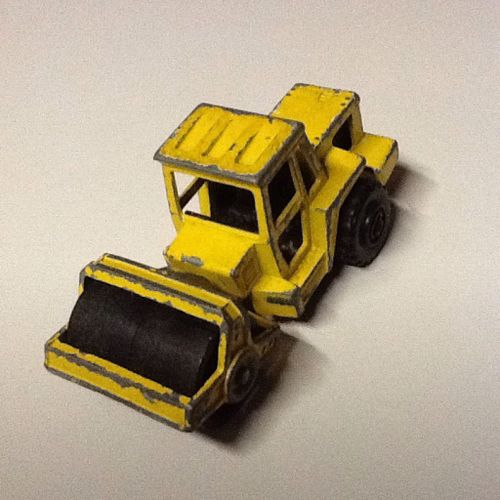 Majorette Rouleau Chantier Jaune