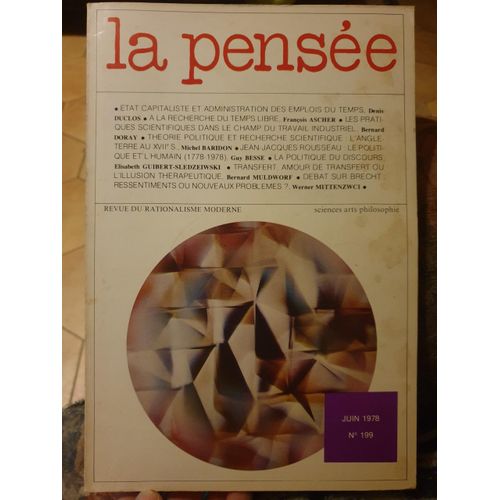 La Pensée 199 Etat Capitaliste......