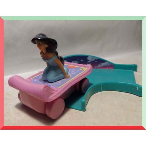 Figurine Aladdin - Jasmine Sur Tapis Volant - Happy Meal - Mcdo 2004