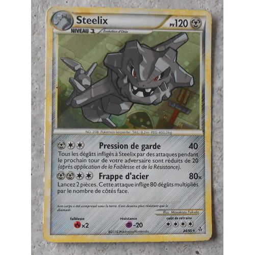 Steelix 24/95 Holo - Heartgold Soulsilver - Déchaînement - Vf