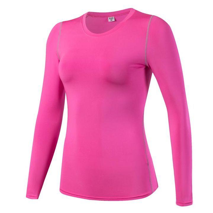 T-shirt de Sport Femme Skinny Manches Longues Running Fitness Yoga Jogging  Séchage rapide - INSFITY - Violet Violet - Cdiscount Sport
