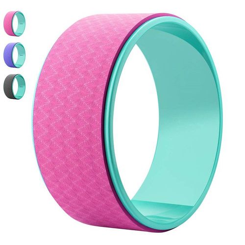 Lab Roue De Yoga | Solidité Maximale | Conçue Pour Améliorer Votre Flexibilité - Rose