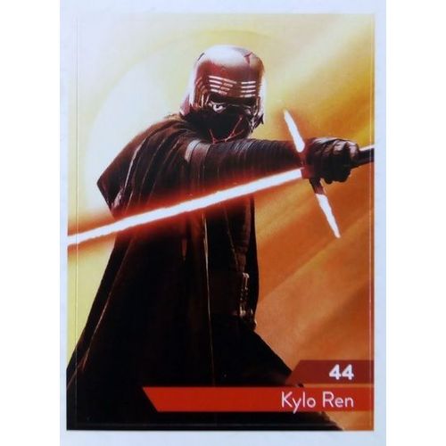 Carte Leclerc Star Wars 2019 Kylo Ren Numéro 44