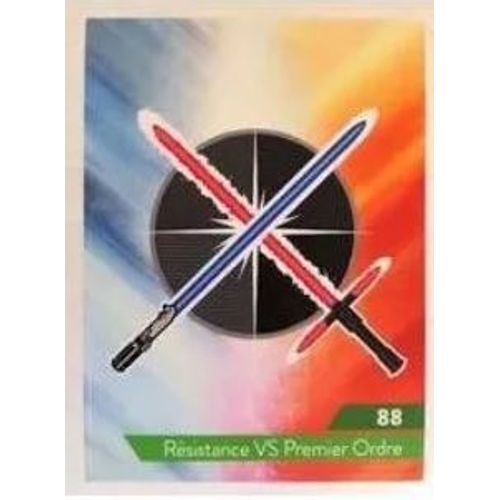 Carte Leclerc Star Wars 2019 Résistance Vs Premier Ordre Numéro 88