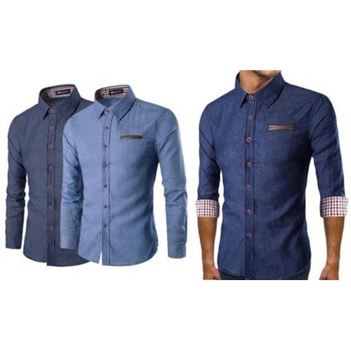 Chemise Style Jean Homme