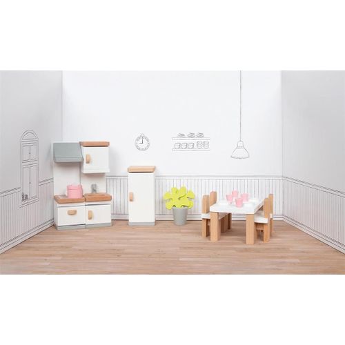 Goki Poppenhuismeubel - Keuken