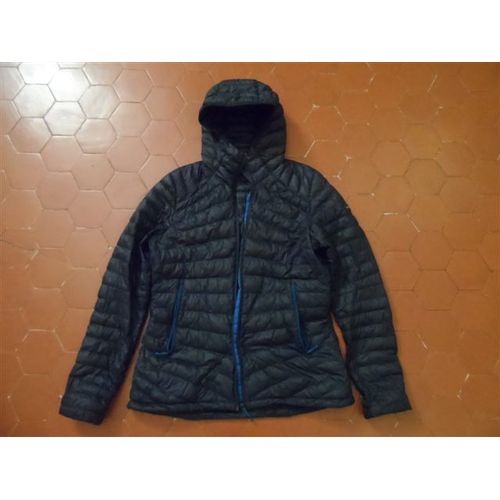 Anorak À Capuche Polyester "Plume" Marine Forclaz
