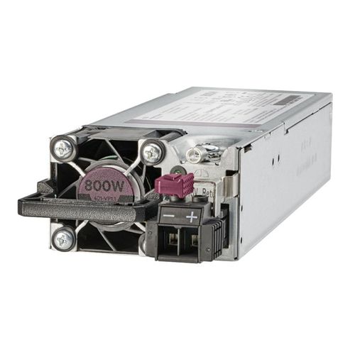 HPE - Alimentation - branchement à chaud / redondante (module enfichable) - Flex Slot - 80 PLUS Platinum - DC -48 V - 800 Watt - 883 VA
