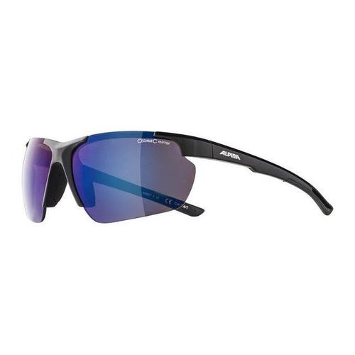 Alpina Bike Glasses Defey Hr Colour Black Glass Blue Mirror Cat.3