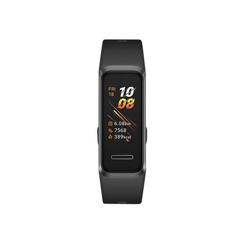 Huawei Band 4 - Tracker D'activités Avec Bracelet - Silicone - Noir Graphite - Affichage 0.96" - Bluetooth - 24 G