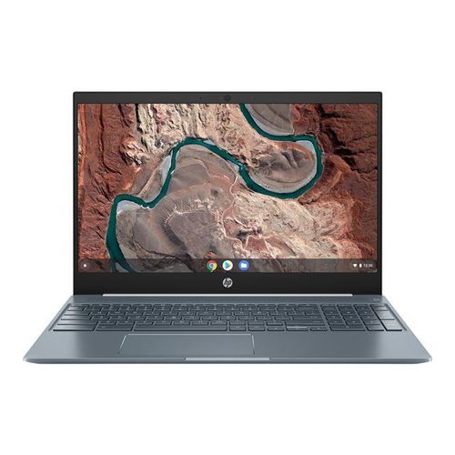 HP Chromebook 15-de0002nf - Pentium Gold 4417U 2.3 GHz 4 Go RAM 64 Go SSD Blanc AZERTY