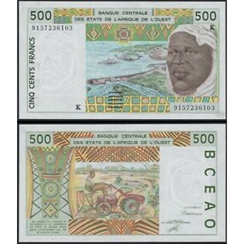 Billet Afrique De L'ouest 500 Francs