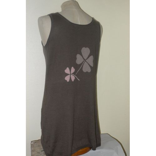 See U Soon Gilet Mi Long Trefle 4 Feuilles T S/M