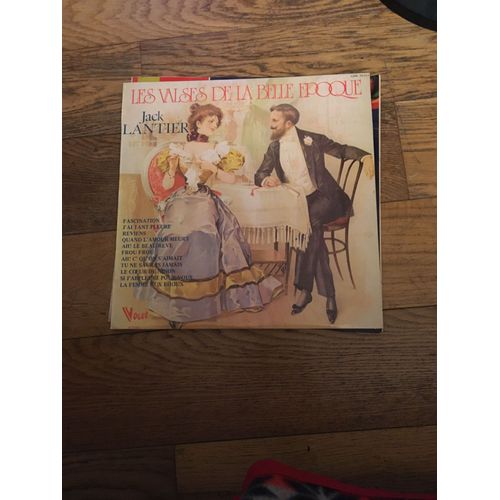 Vinyle "Les Valses De La Belle Epoque" - Jack Lantier