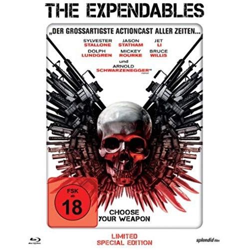 The Expendables Limited Special Edition Hero Pack Steelbook Blu-Ray New Sealed