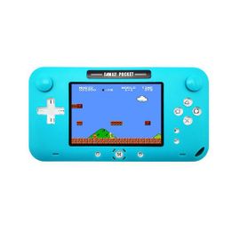 Console De Jeux Vidéo, Gp-40, Console De Jeux Rétro, Manipulez Les Joueurs Double Joystick- Bleu