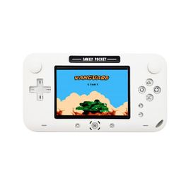 4 Pouces Console De Jeu Facile À Utiliser Lecteur De Poche Multifonction Rétro Portable Cadeau Divertissement Format De Poche Hd Rechargeable-Blanc